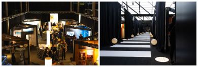 2 imágenes de ferias de iluminación